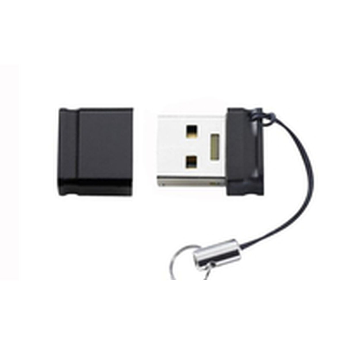 Afbeeldingen van USB stick INTENSO Slim Line 128 GB Black