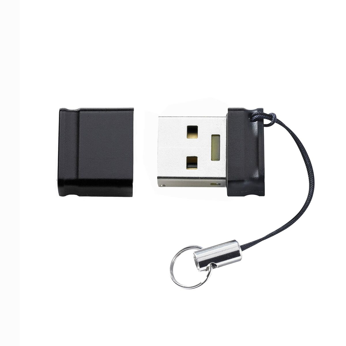 Afbeeldingen van USB stick INTENSO Slim Line 128 GB Black