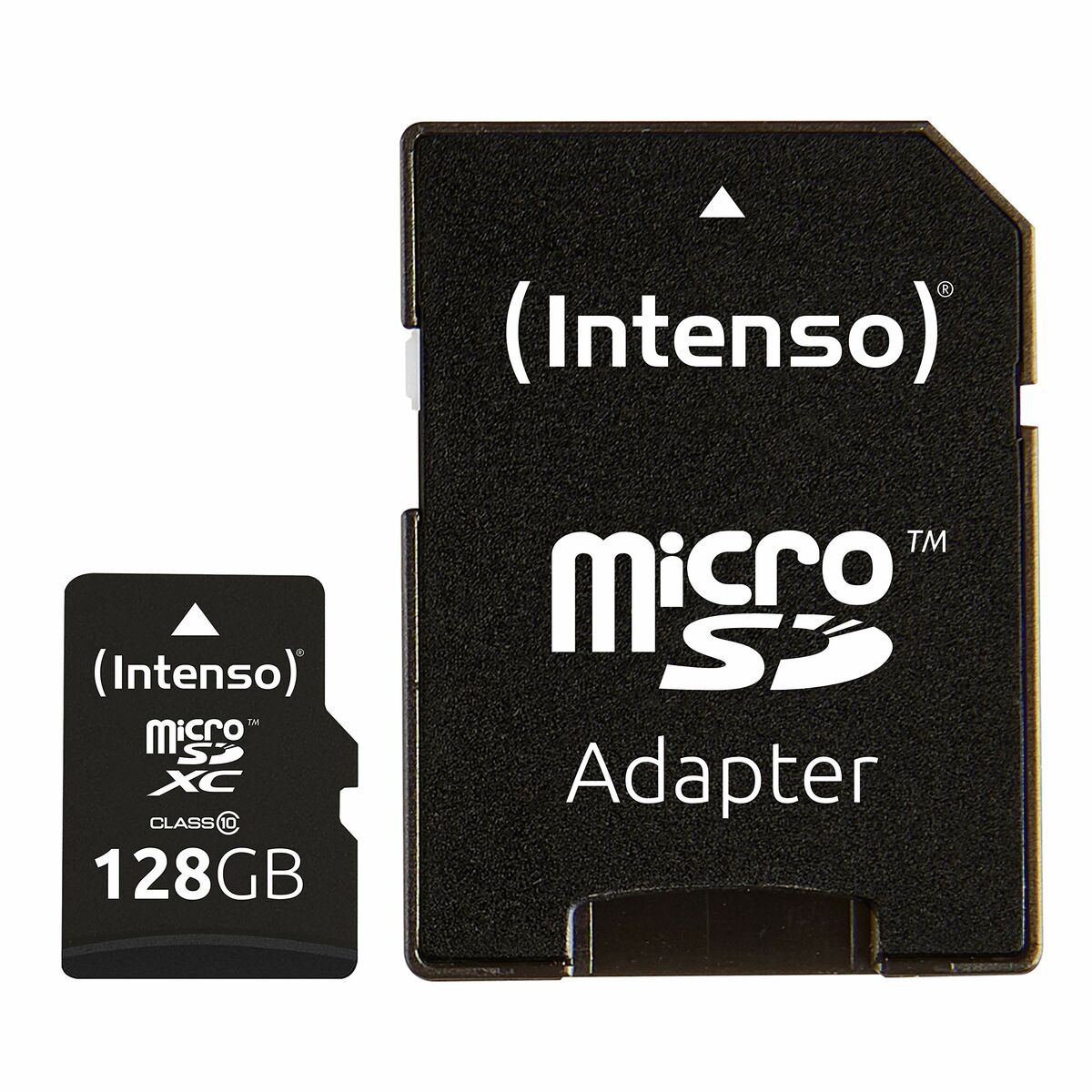 Afbeeldingen van Micro SD Memory Card with Adaptor INTENSO 3413491 128 GB