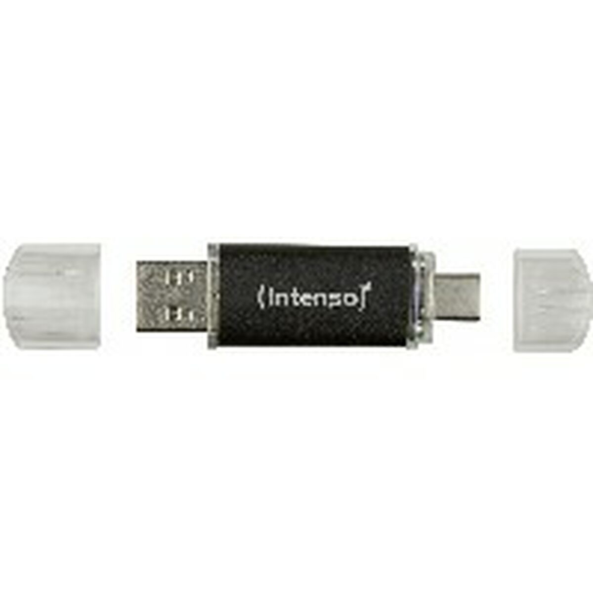 Afbeeldingen van USB stick INTENSO 3539490 Anthracite 64 GB