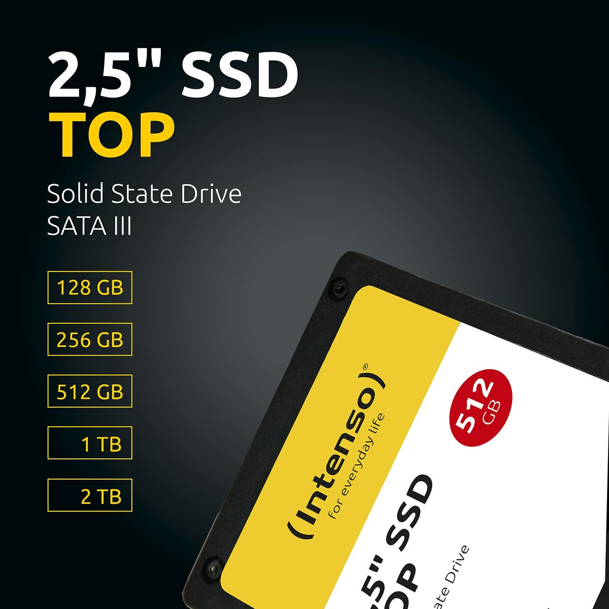 Picture of Hard Drive INTENSO 3812470 2 TB SSD