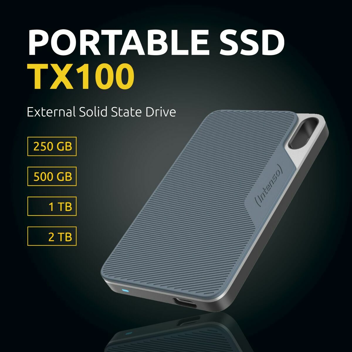 Bild von External Hard Drive INTENSO TX100 1 TB SSD
