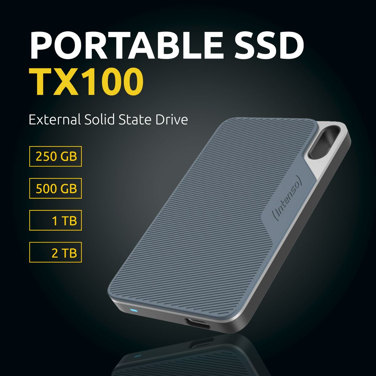 Bild von External Hard Drive INTENSO TX100 2 TB SSD