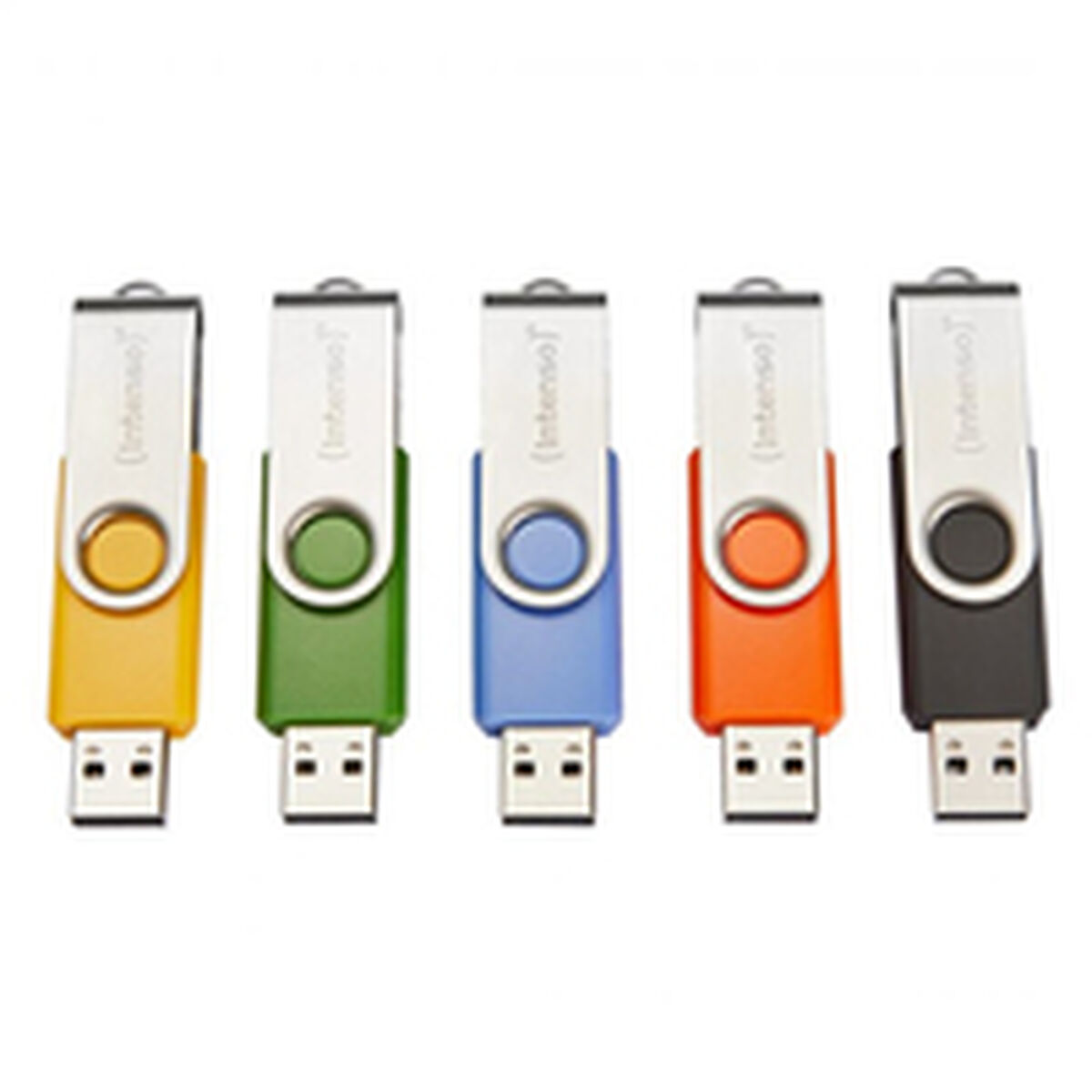 Afbeeldingen van USB stick INTENSO Basic Line 8 GB 10 Units (10 Units)