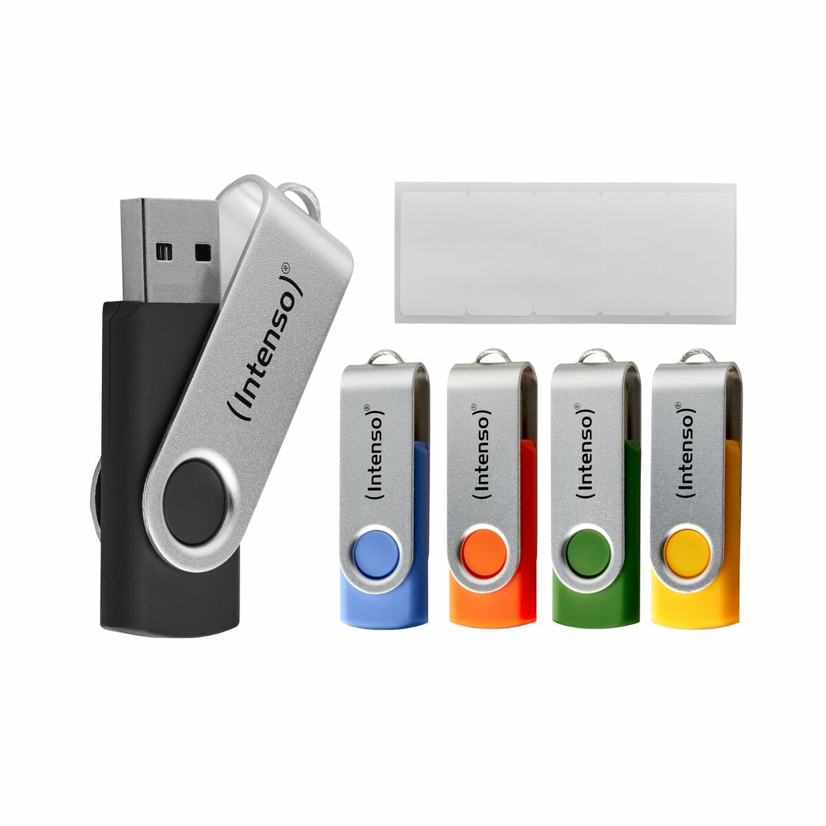 Afbeeldingen van USB stick INTENSO Basic Line 8 GB 10 Units (10 Units)