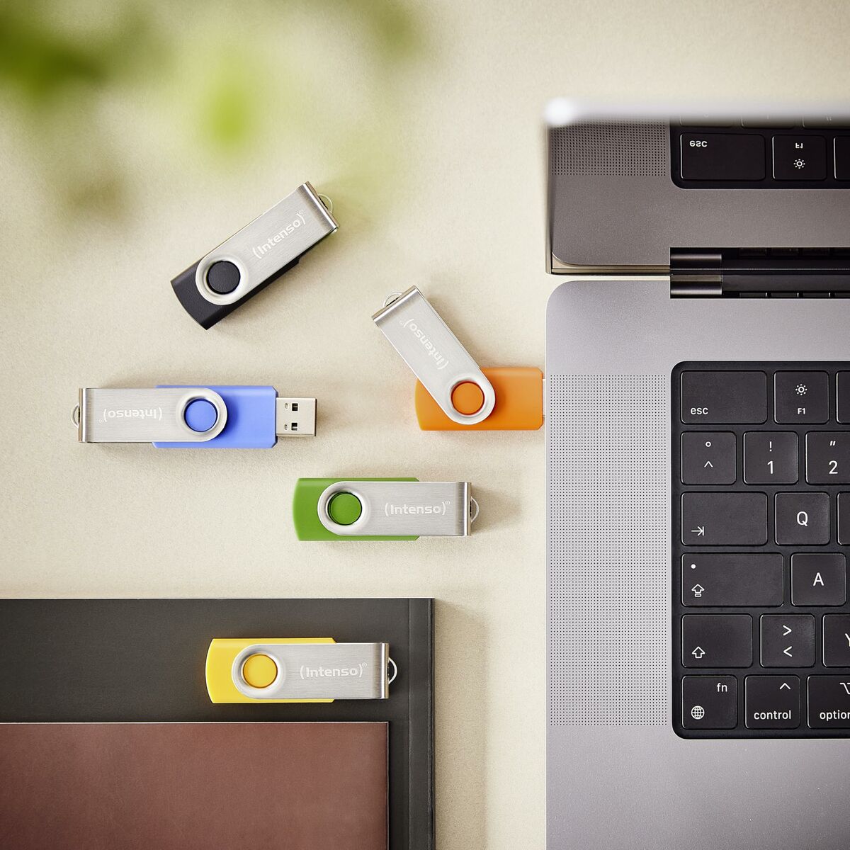Afbeeldingen van USB stick INTENSO Basic Line 8 GB 10 Units (10 Units)