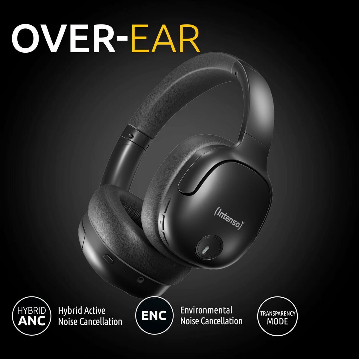 Picture of Headphones INTENSO O400HA Black