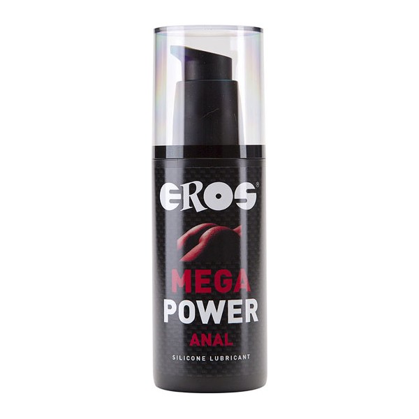 Lubrifiant à Base de Silicone Eros Mega Power Anal (125 ml)