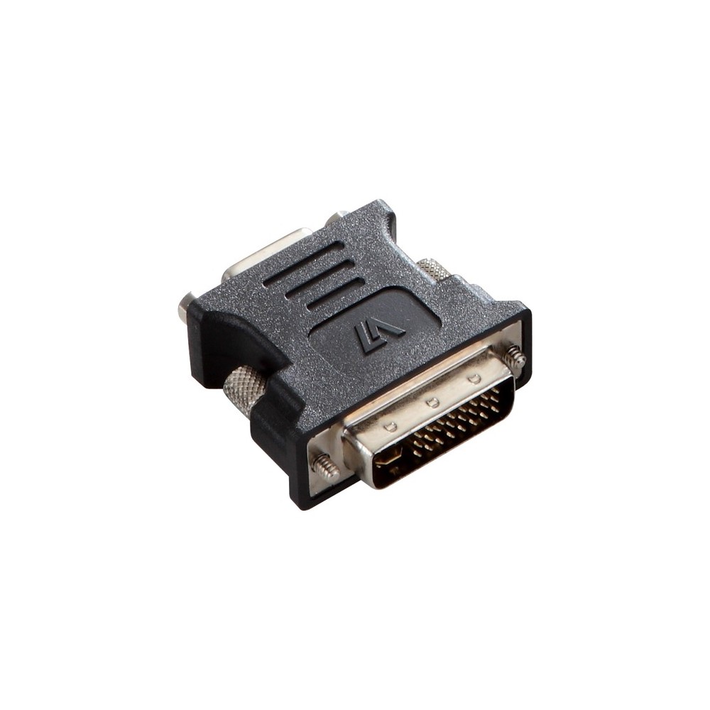DVI-I to VGA Adapter V7 V7E2DVIIMVGAF-ADPTR  Black