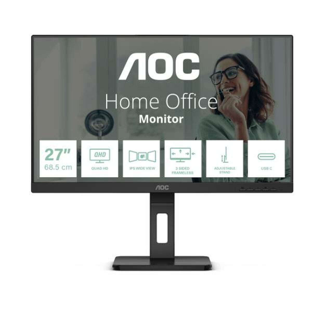 Picture of Gaming Monitor AOC Q27P3CV Quad HD 27"