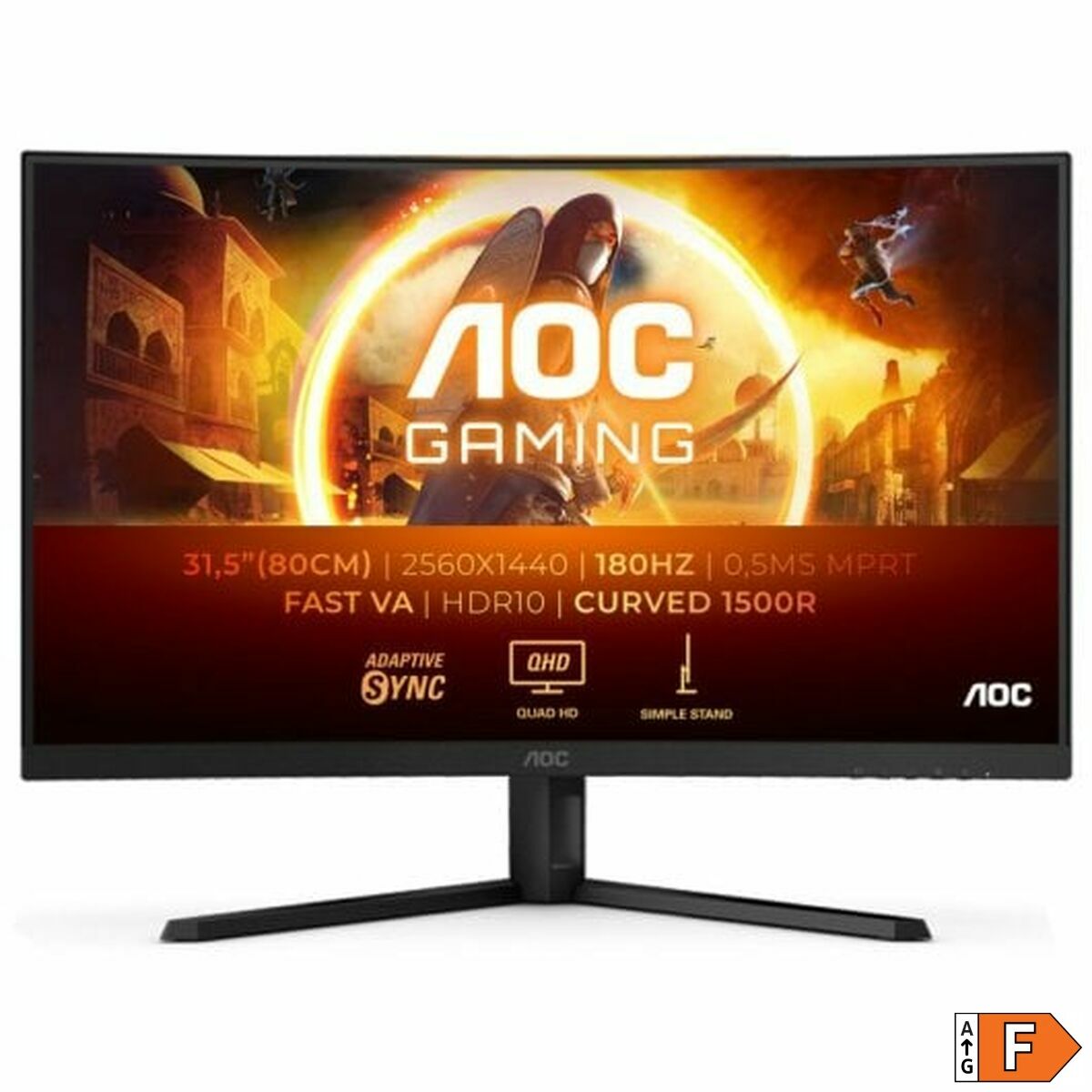 Afbeeldingen van Gaming Monitor AOC CQ32G4VE Quad HD 32"