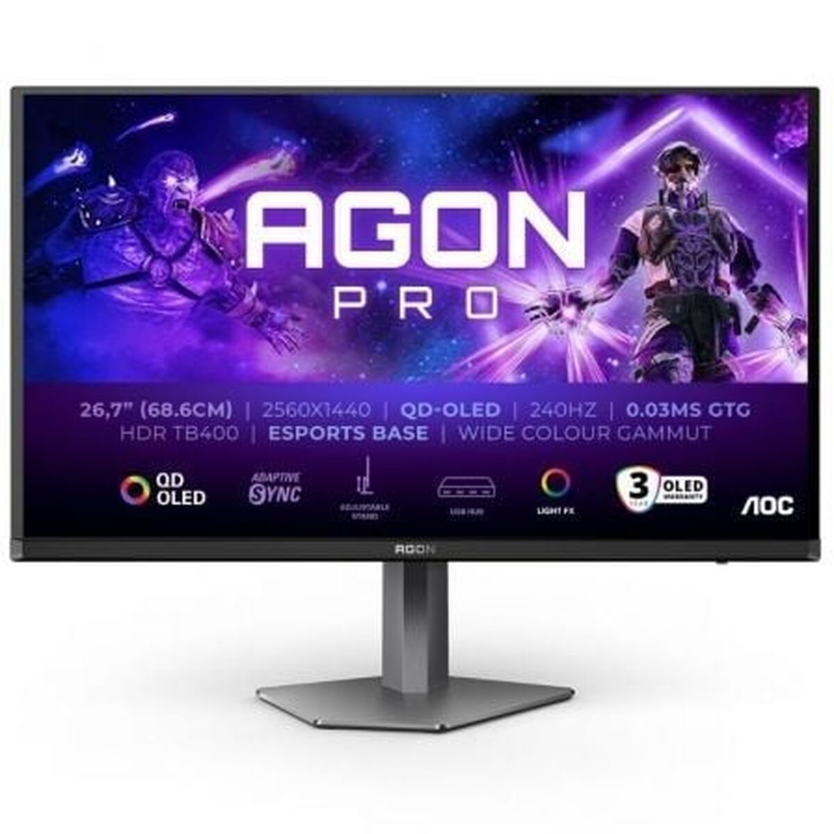 Picture of Gaming Monitor AOC AG276QZD2 Wide Quad HD 27"