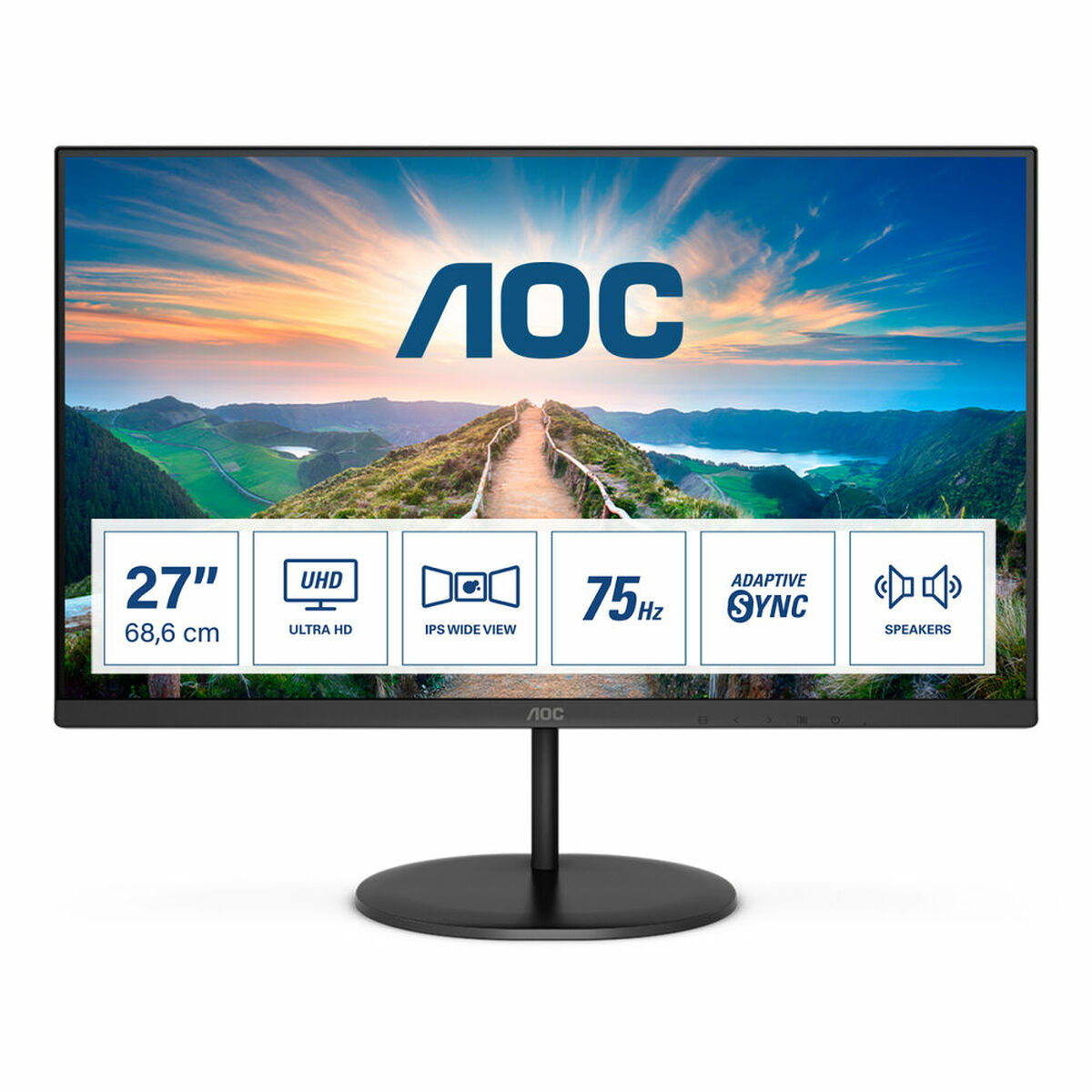 Monitor AOC U27V4EA 4K Ultra HD 27