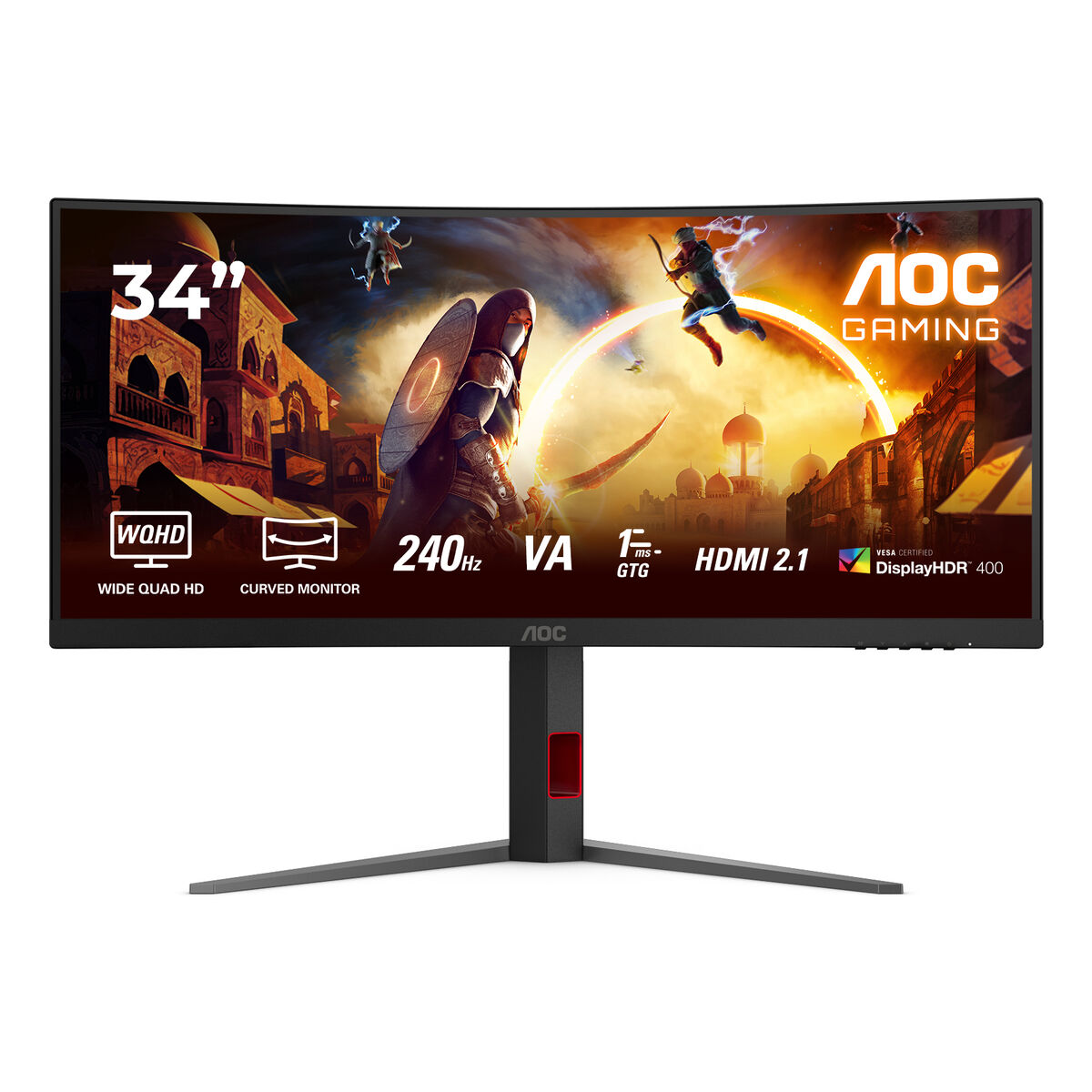 Picture of Monitor AOC CU34G4Z 34" Wide Quad HD