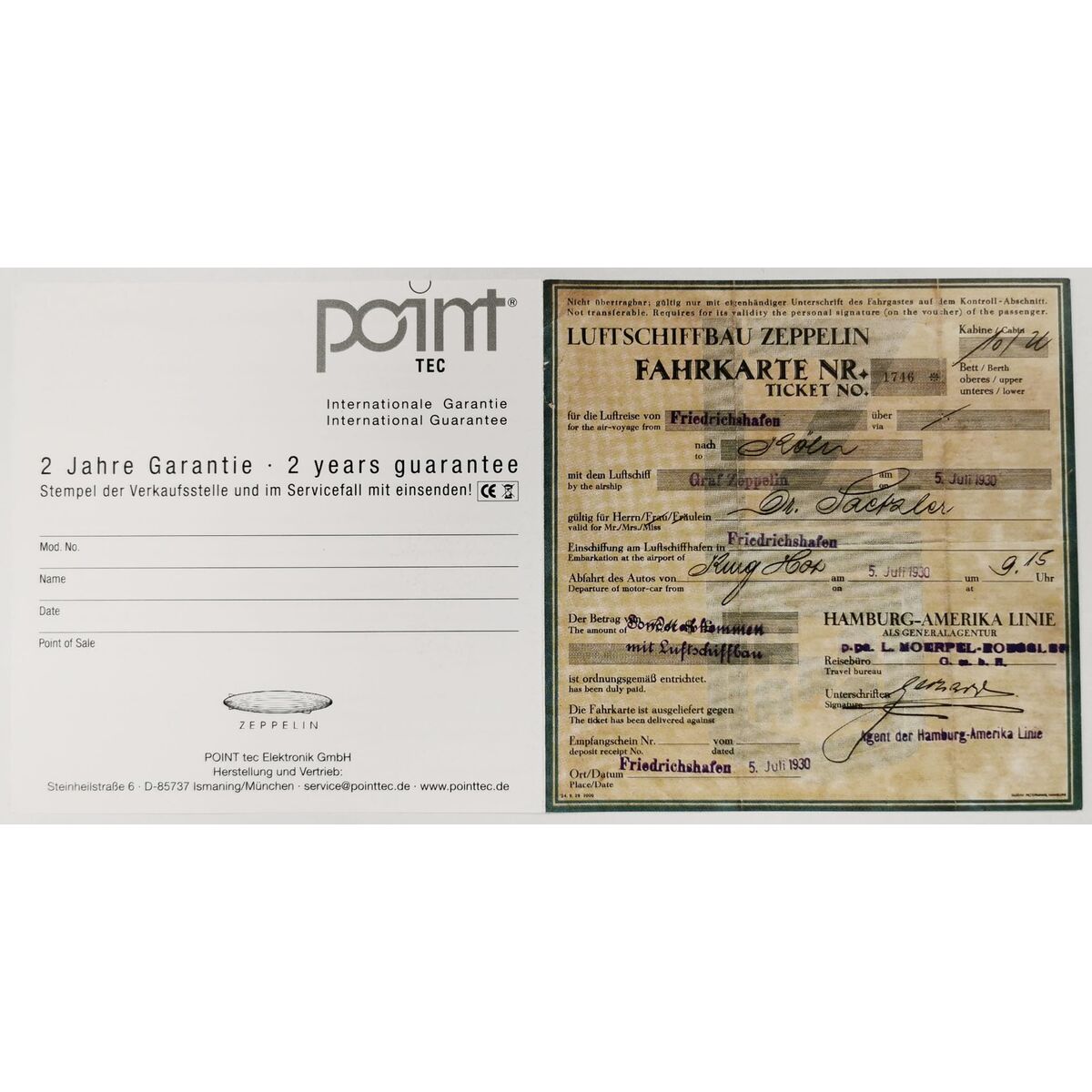 Zegarek Męski Zeppelin 7668-3