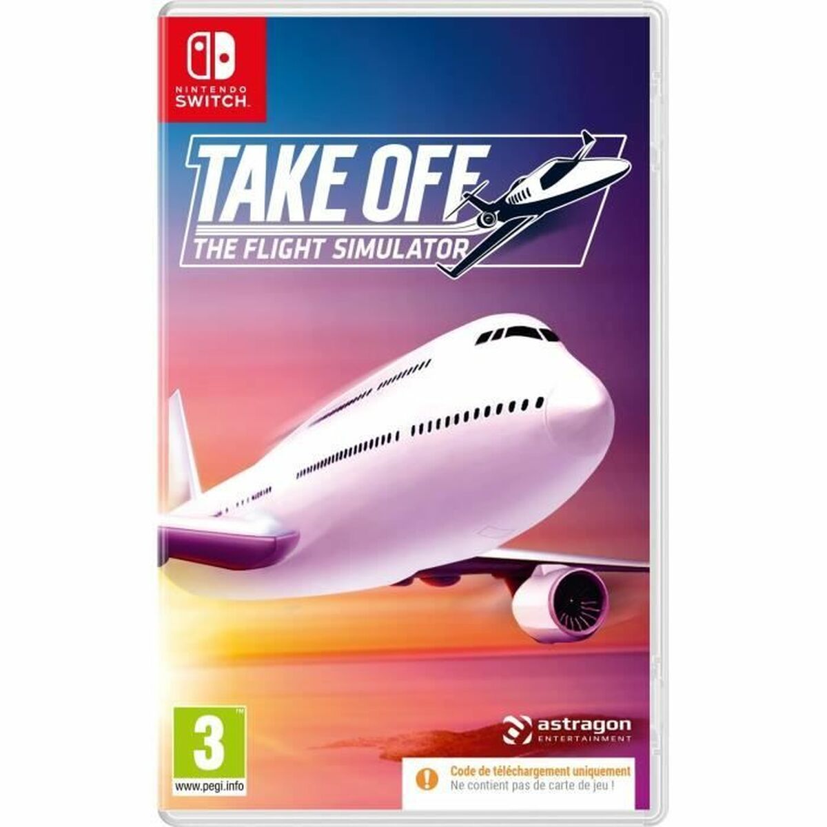 Videospil til Switch Microids Take Off : Flight Simulator