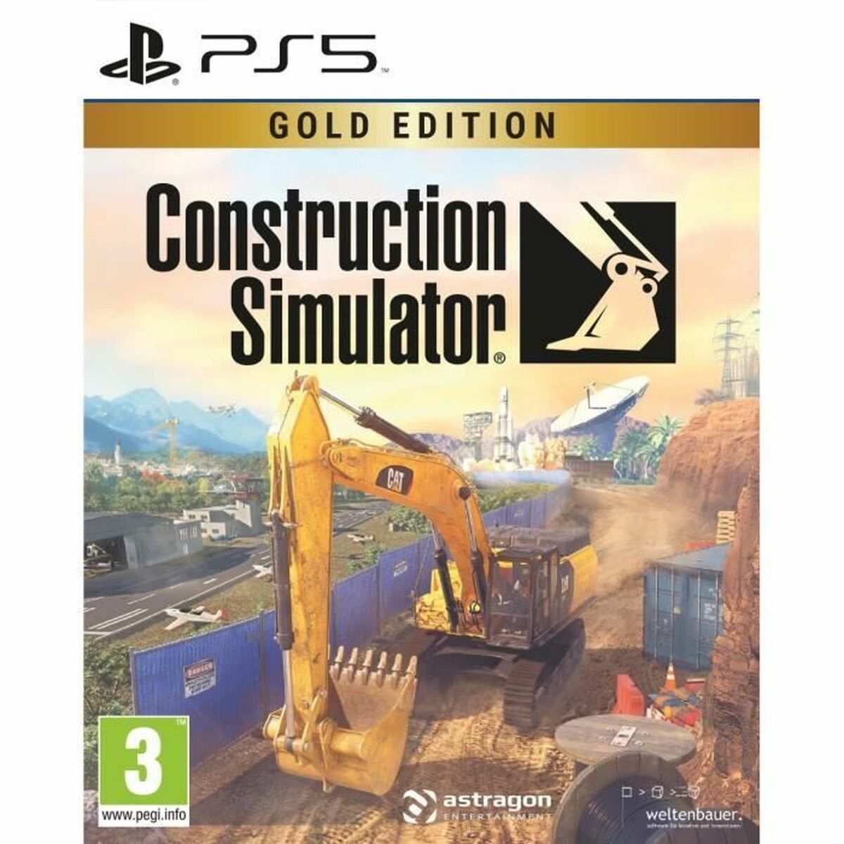PlayStation 5 spil Microids Construction Simulator (FR)