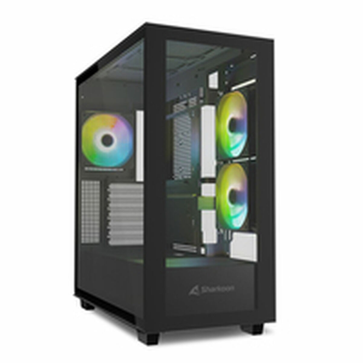 Afbeeldingen van ATX Semi-tower Box Sharkoon Rebel C60 Black