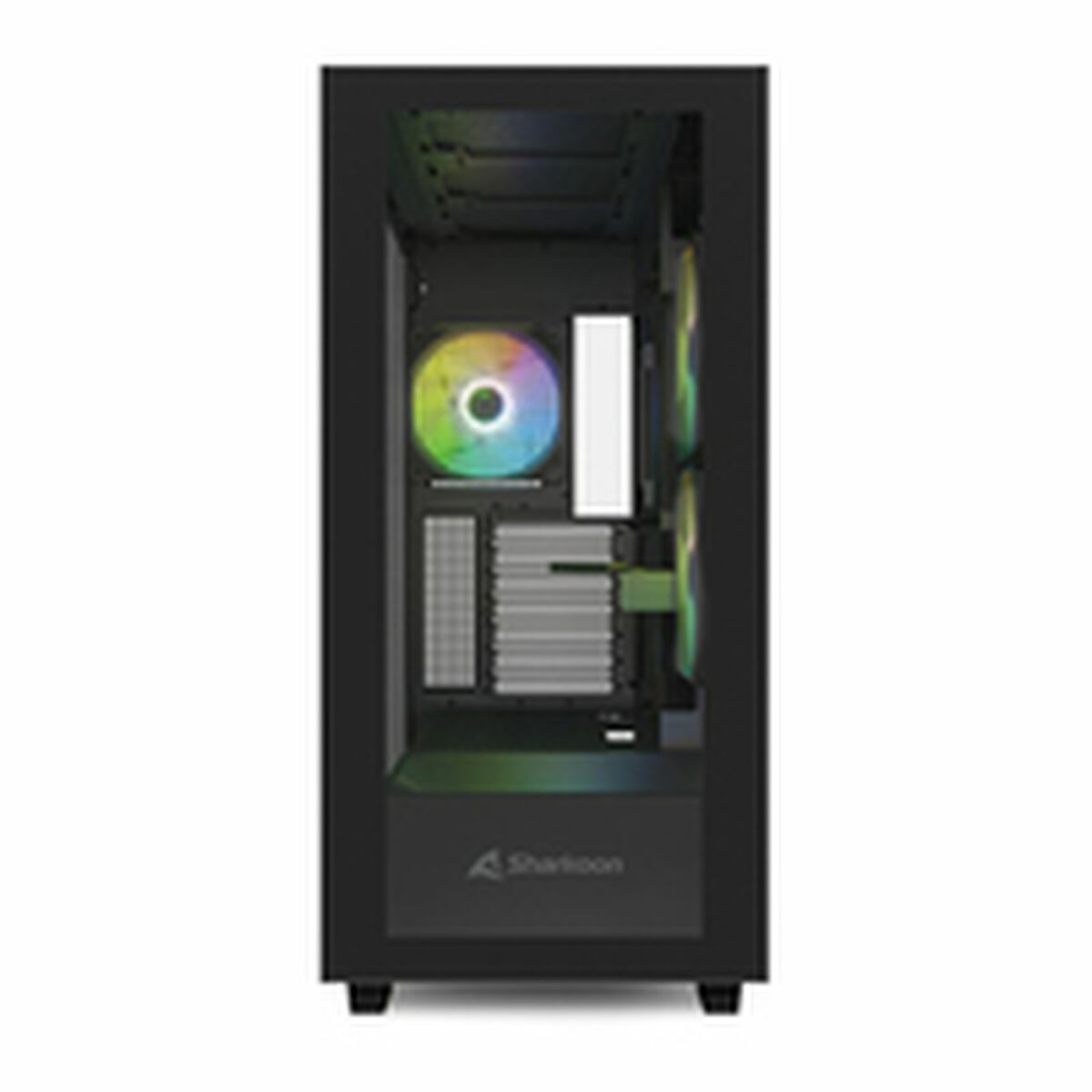 Afbeeldingen van ATX Semi-tower Box Sharkoon Rebel C60 Black