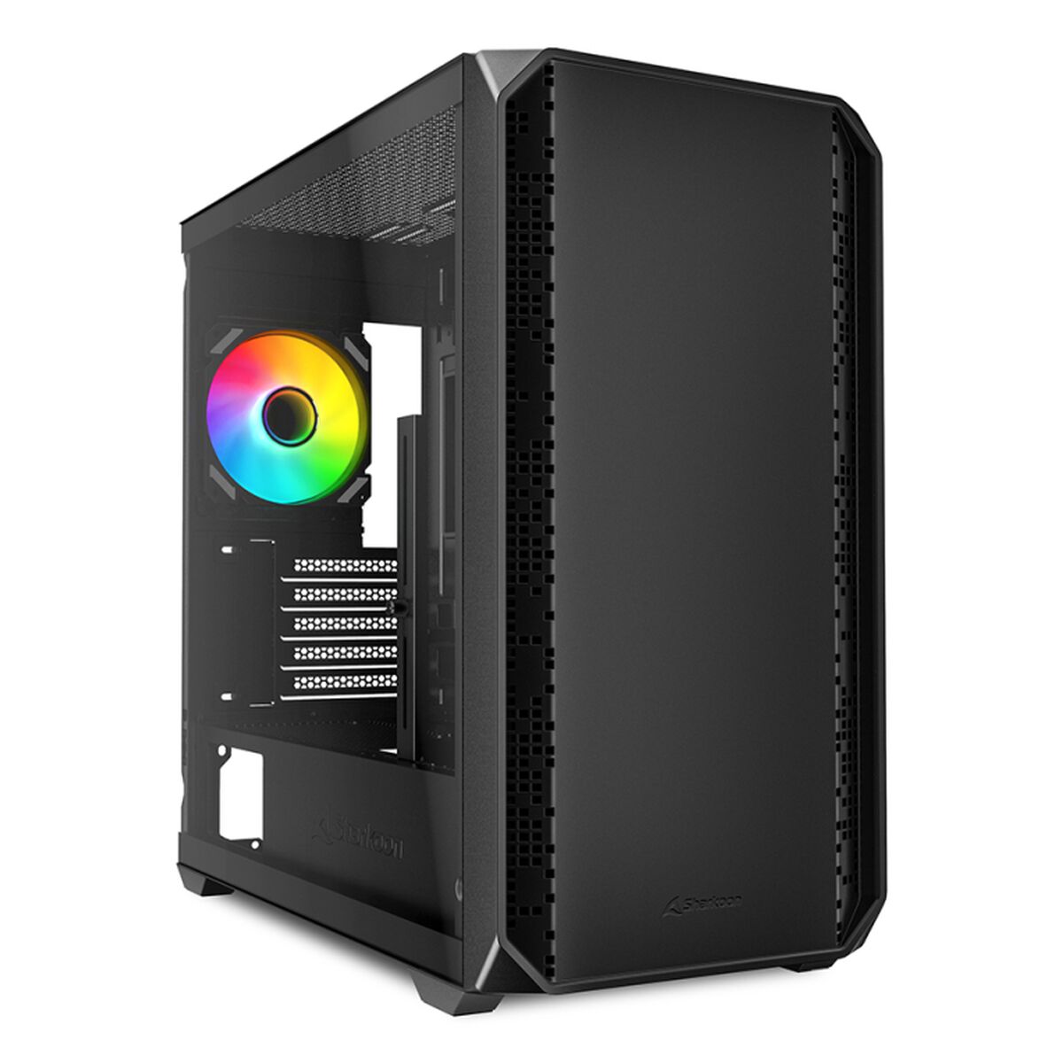 Afbeeldingen van ATX Semi-tower Box Sharkoon MK2 RGB Black