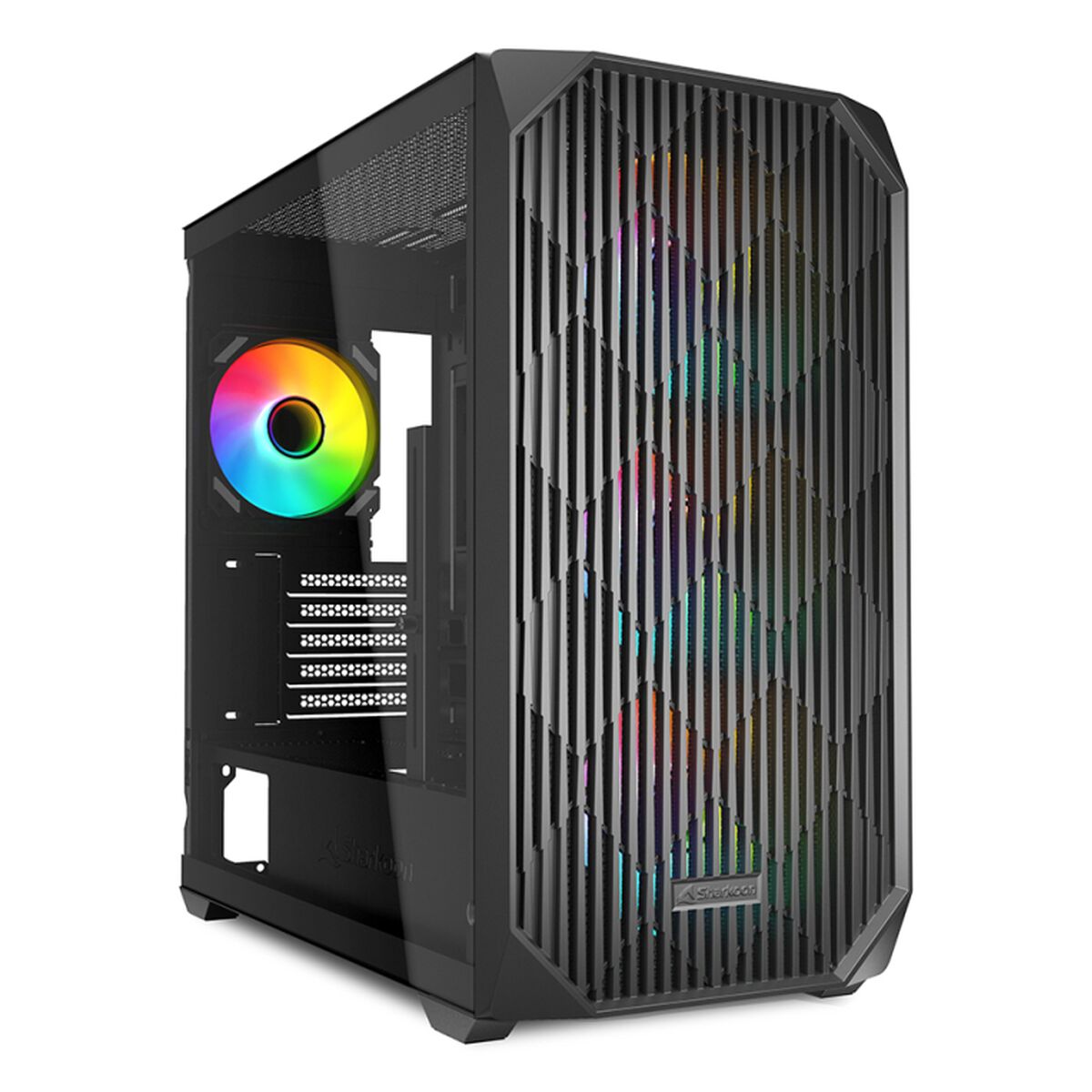 Afbeeldingen van ATX Semi-tower Box Sharkoon MK3 RGB Black