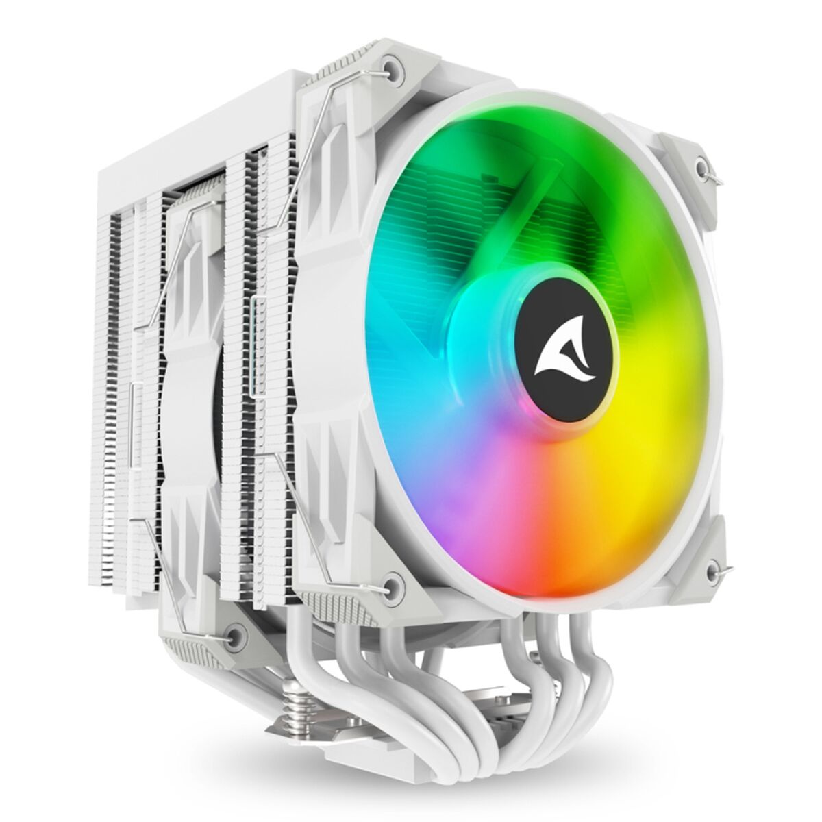 Afbeeldingen van Box Ventilator Sharkoon A60 RGB Ø 12 cm (1 Unit)