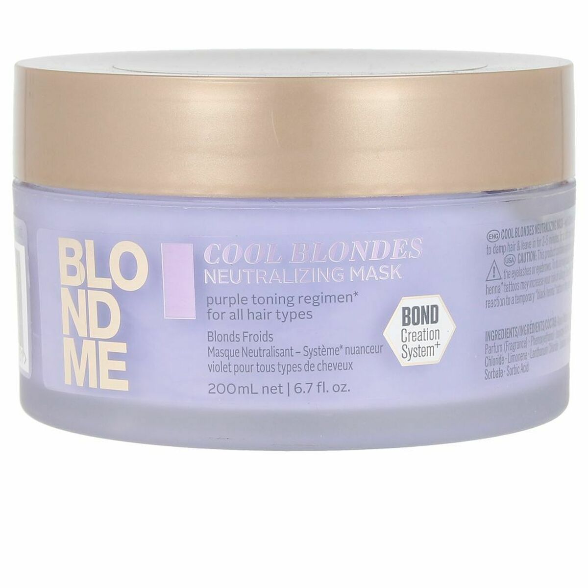 Hair Mask Blondme Cool Blondes Schwarzkopf Blondme 200 ml (200 ml)