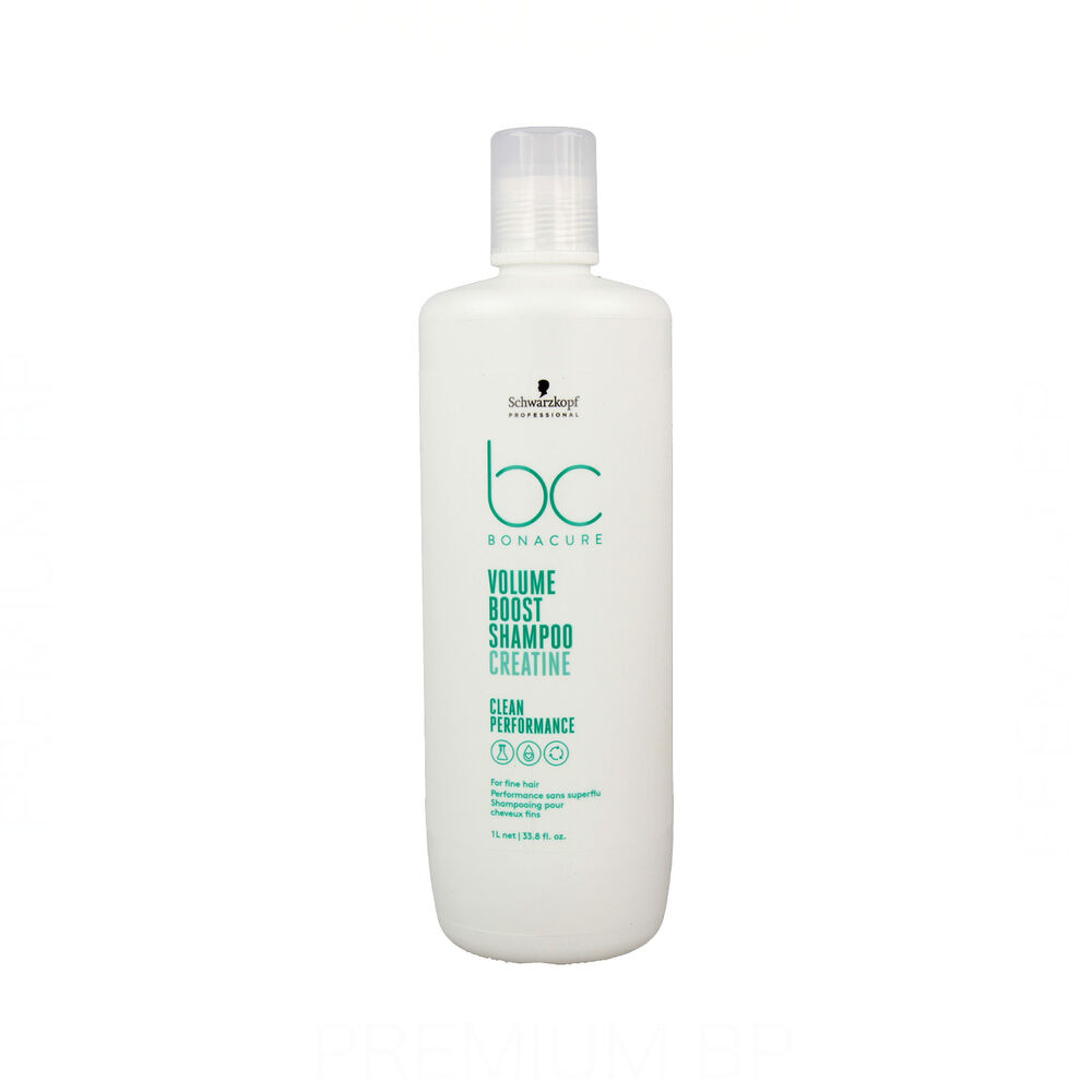 Styrkende Shampoo Schwarzkopf Bonacure Volumen Boost Creatine (1000 ml)