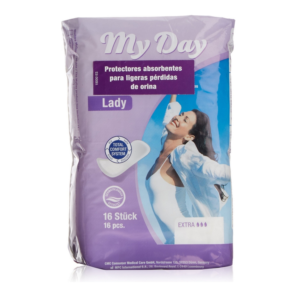 Incontinence Sanitary Pad Extra My Day (16 uds)