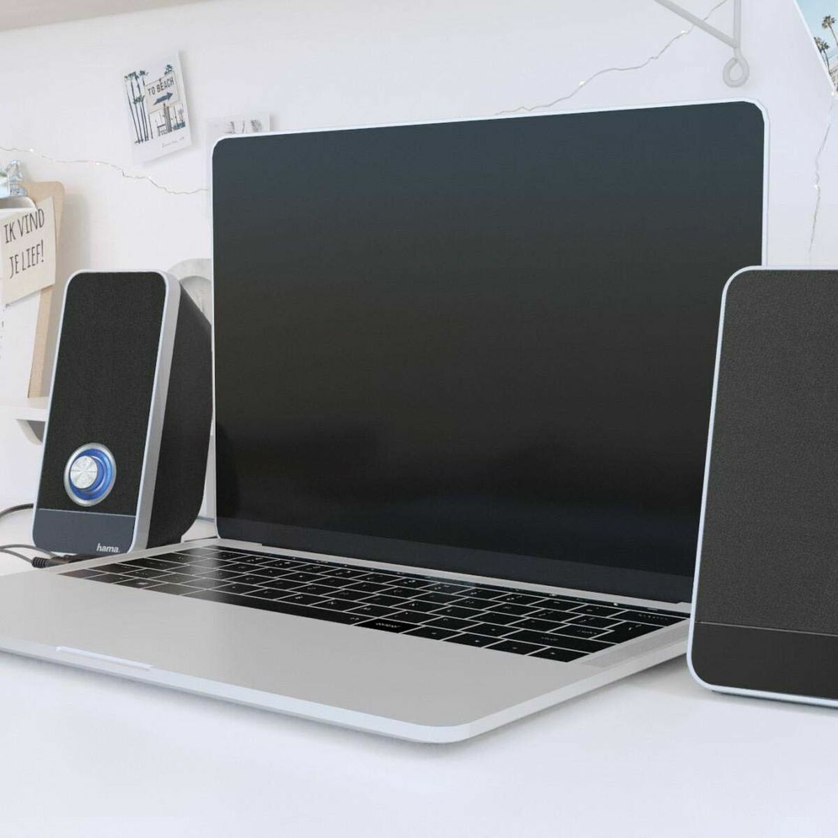 PC Speakers Hama 00173133 Black 6 W 4 W