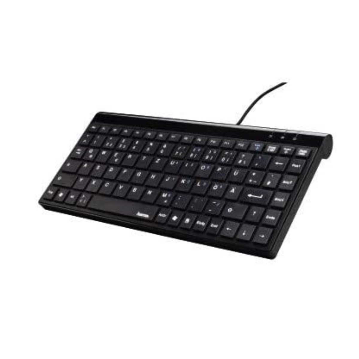 Tastatur Hama Technics SLIMLINE MINI SL720 Qwertz Deutsch