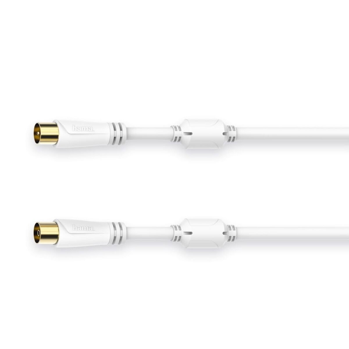 Picture of Coaxial TV Antenna Cable Hama 00205245 White 75 cm
