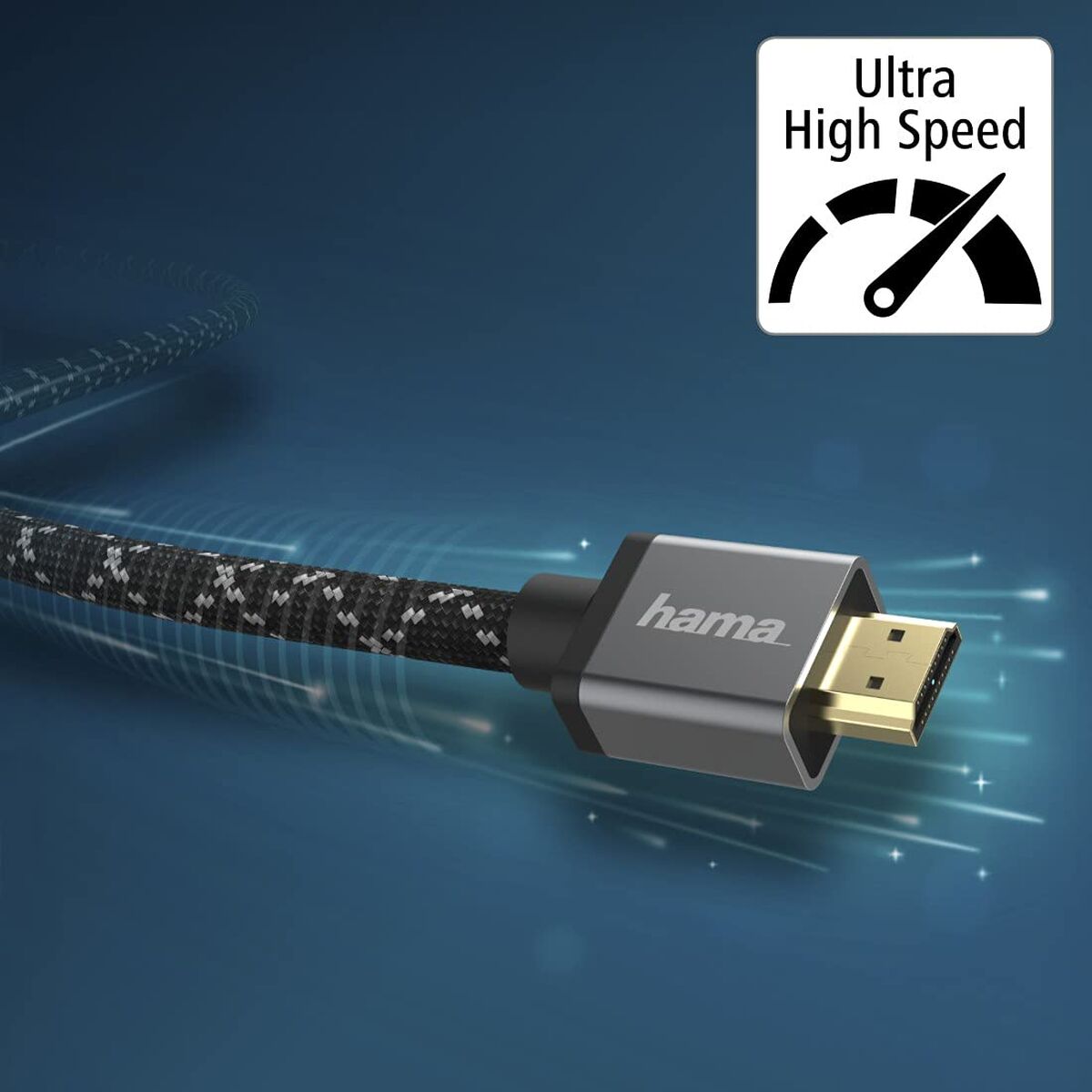 Image de HDMI Cable Hama 00205240 Black Grey 3 m