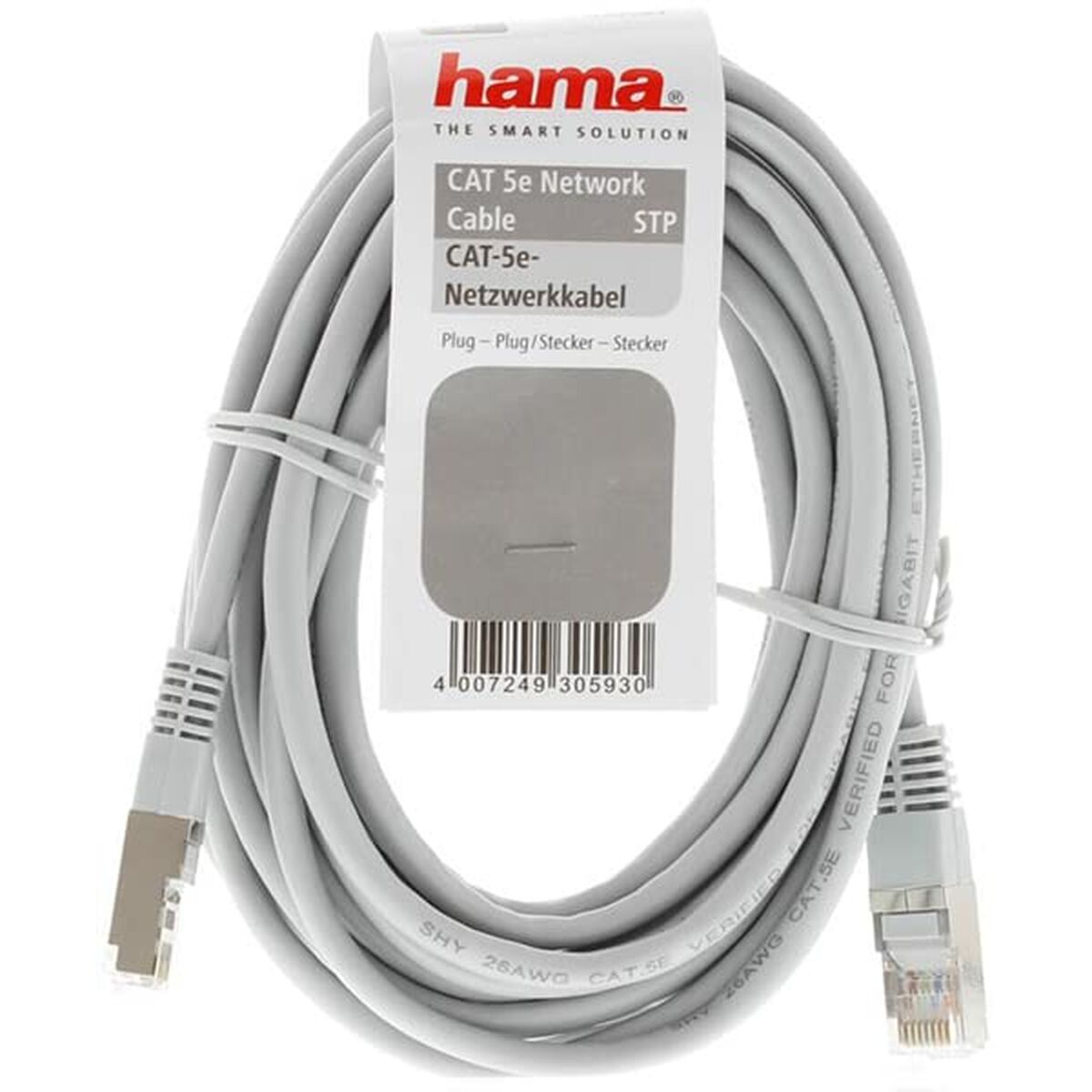 Picture of UTP Category 6 Rigid Network Cable Hama 00200915 Grey 1,5 m (25 Units)