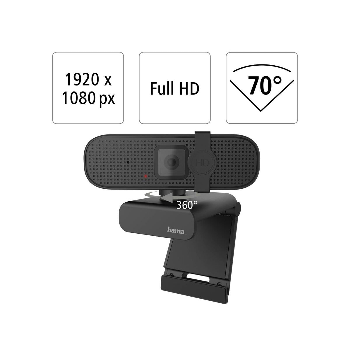 Afbeeldingen van Webcam Hama C400 Full HD 4K Ultra HD