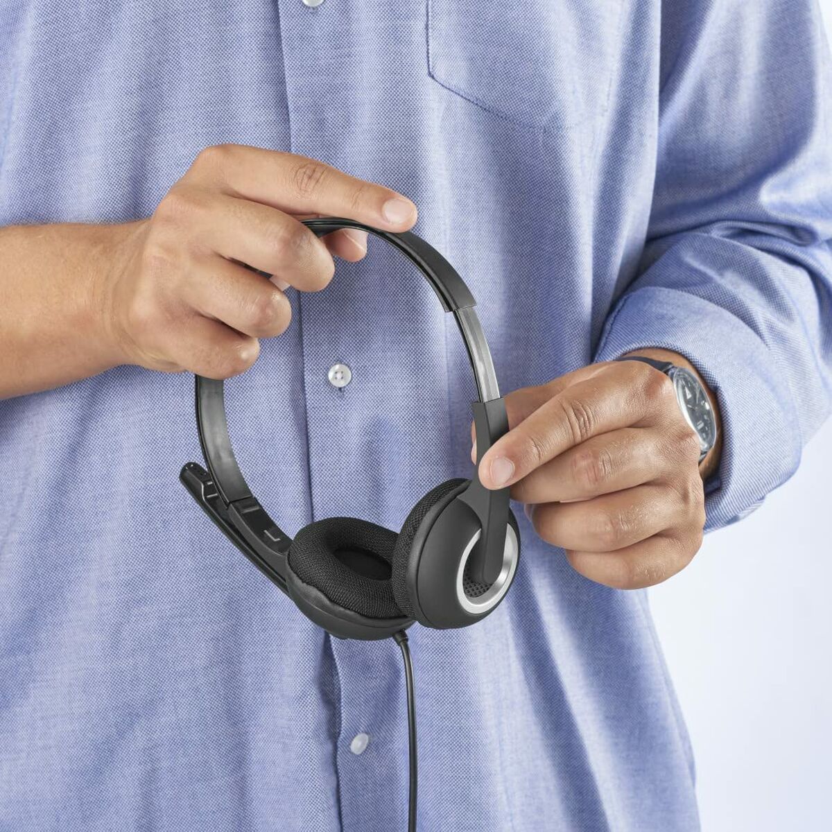 Gaming Headset with Microphone Hama 00139932 Black