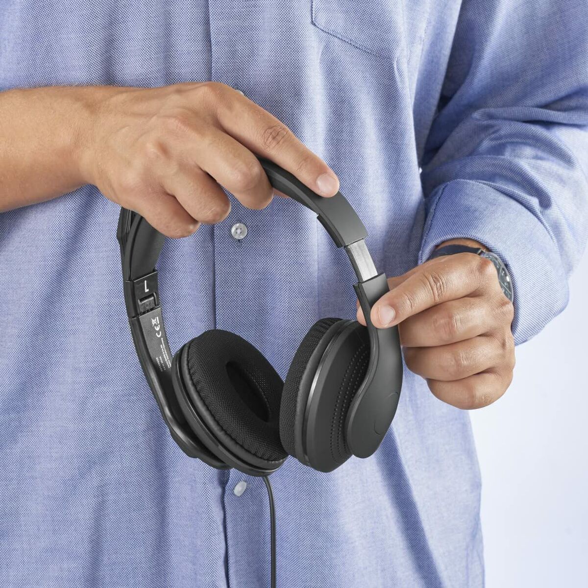 Gaming Headset with Microphone Hama 00139935 Black