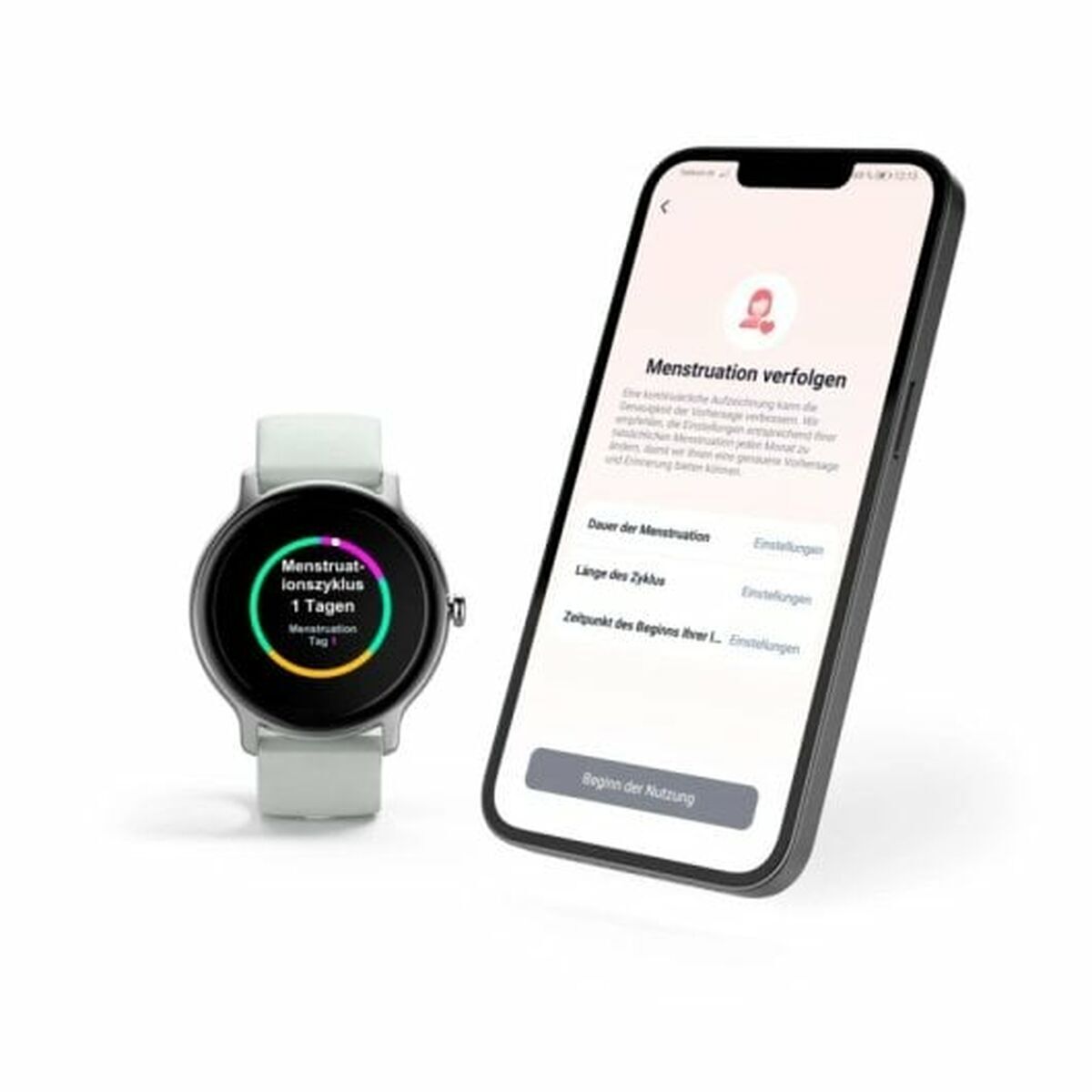 Picture of Smartwatch Hama 00178609 Grey Silver 45 mm