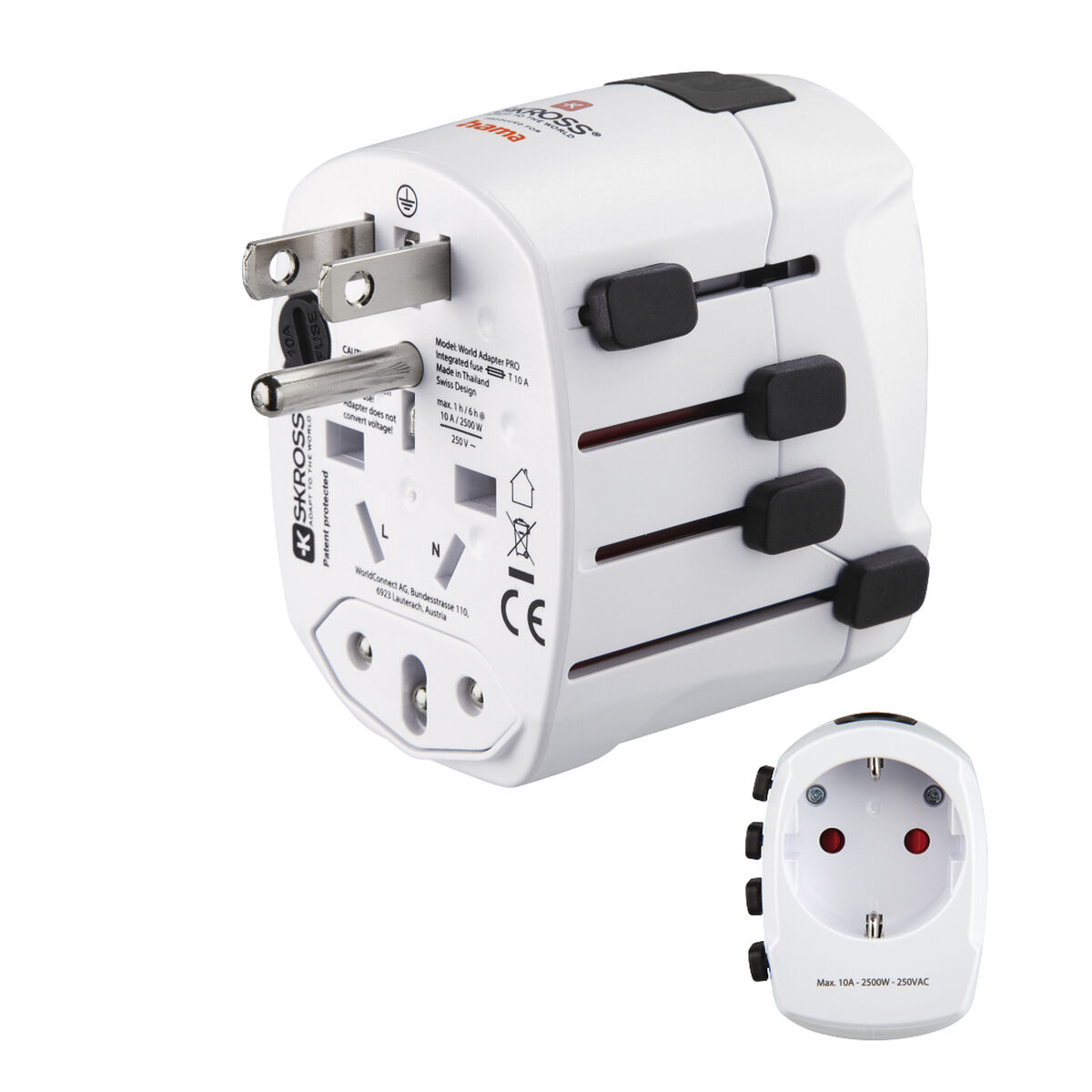 Obrazek Universal Adapter Hama TRAVEL