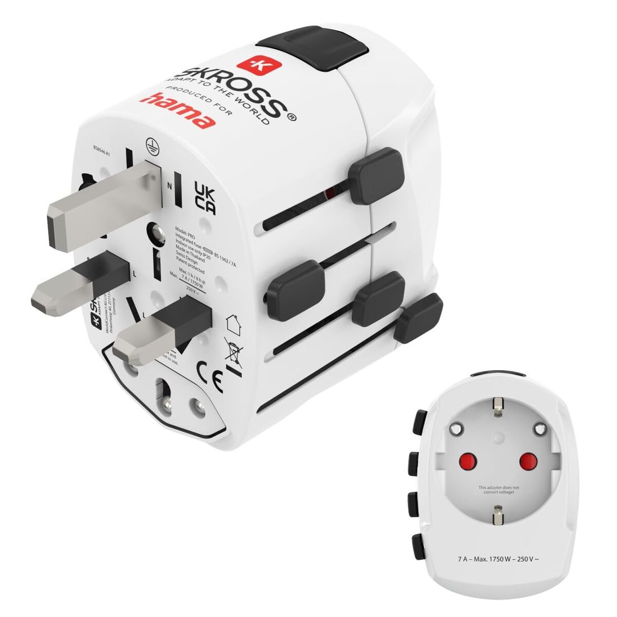 Obrazek Universal Adapter Hama TRAVEL