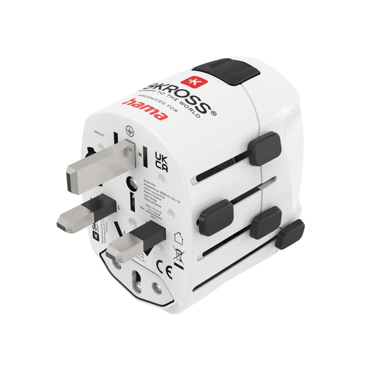 Obrazek Universal Adapter Hama TRAVEL