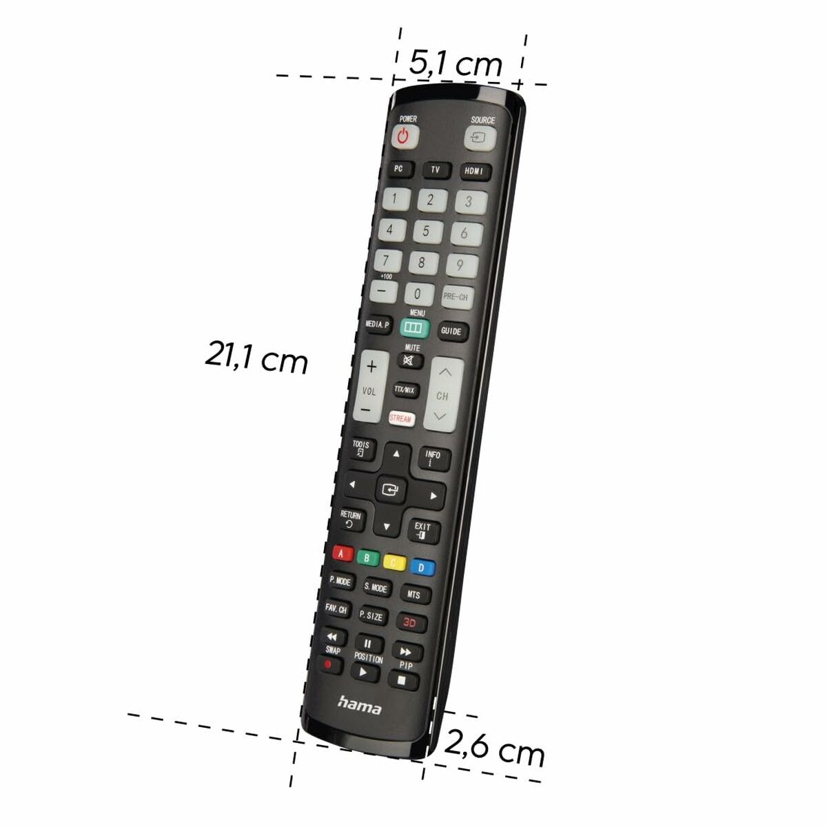 Obrazek Universal Remote Control Hama 00221061