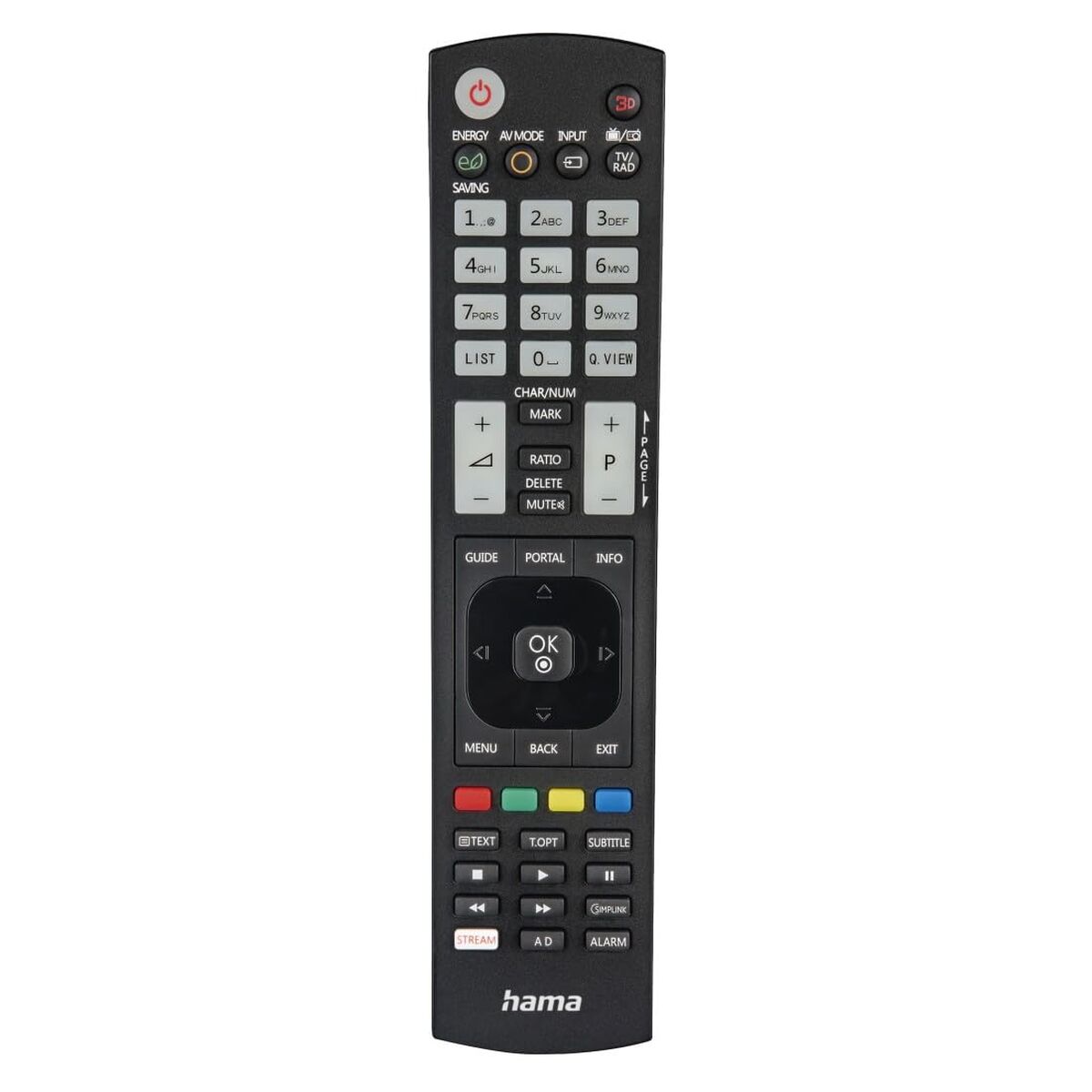 Picture of Universal Remote Control Hama 00221062 Black