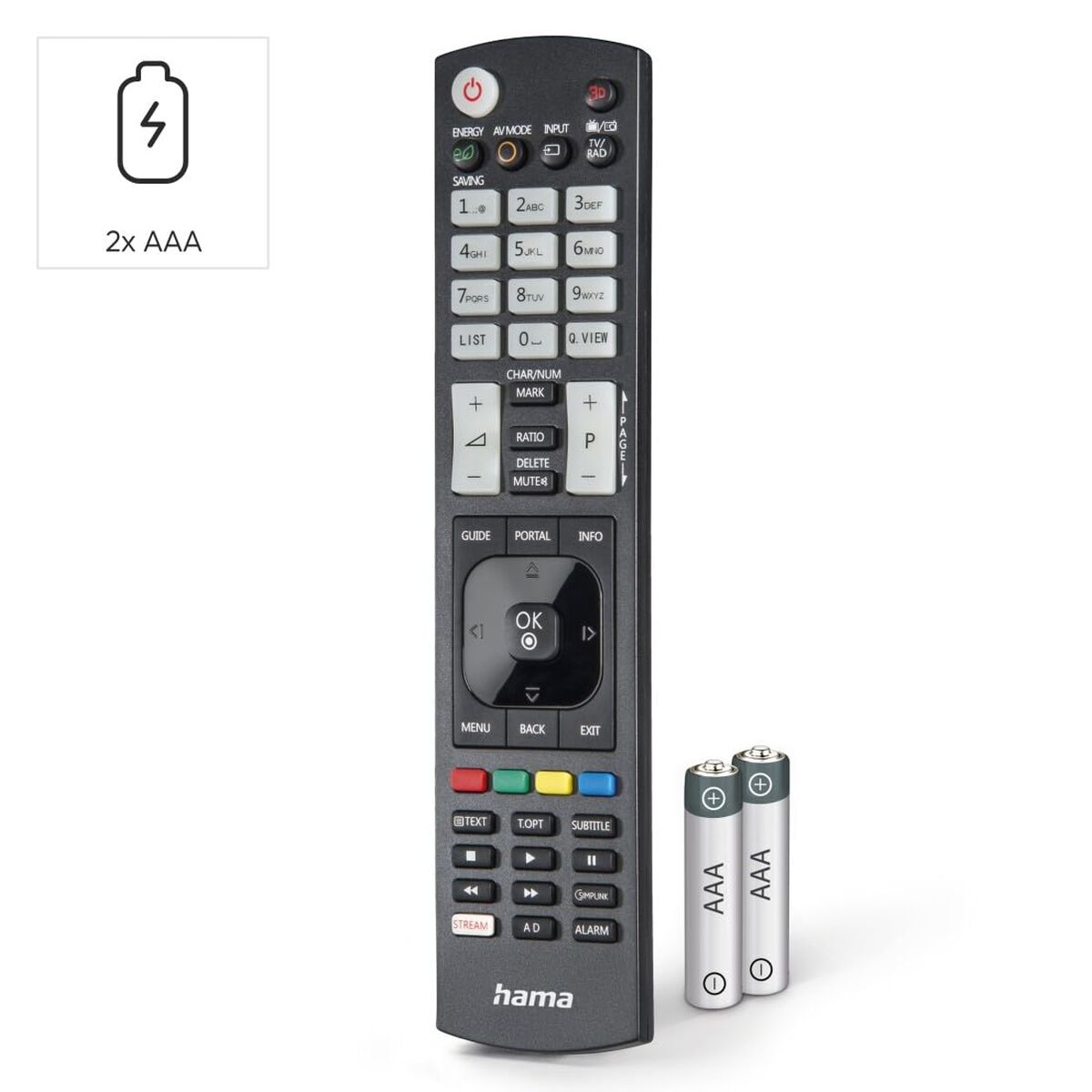 Picture of Universal Remote Control Hama 00221062 Black