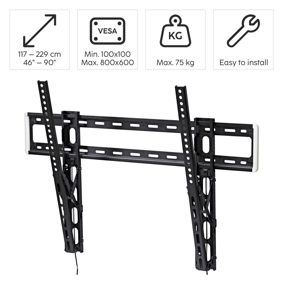 Afbeeldingen van TV Mount Hama 00220818 100" 75 Kg