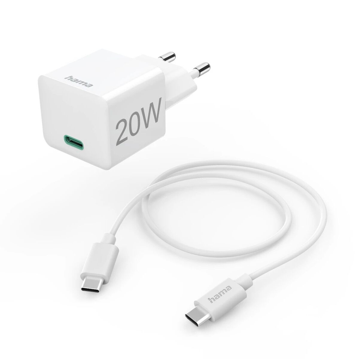 Picture of Wall Charger Hama 00201675 White 20 W
