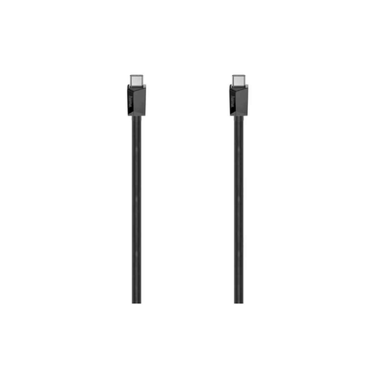Kabel USB-C naar USB-C Hama 00200786 Zwart 3 m