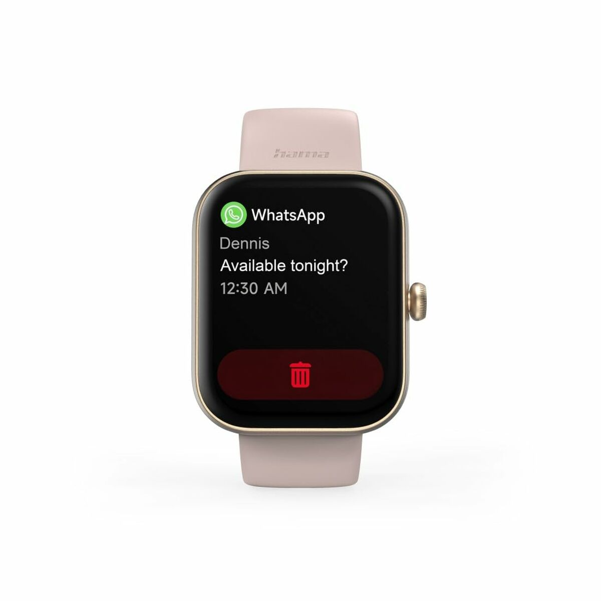 Afbeeldingen van Smartwatch Hama 00178615 FIT WATCH 5000 Pink Rose Gold 1,65"