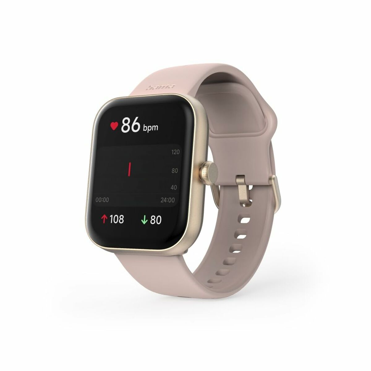 Smartwatch Hama 00178615 FIT WATCH 5000 Pink Rose Gold 1,65"