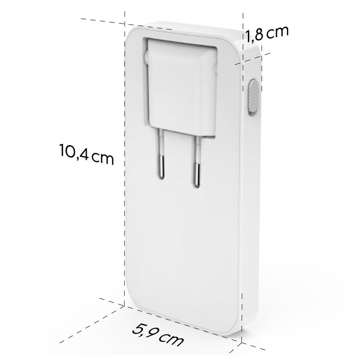 Image de Wall Charger Hama 00201976 White 65 W